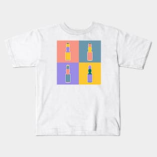 Ramune Drink Pixel art Retro Kids T-Shirt